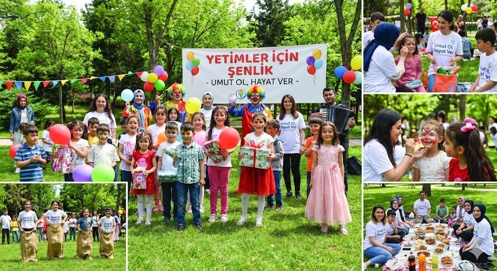 Yetimler İçin Şenlik Düzenlendi